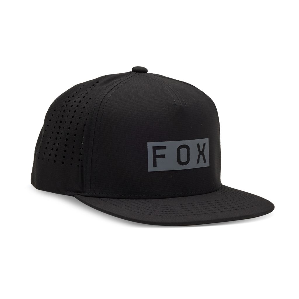 Pánská kšiltovka Fox Wordmark Tech Sb Hat Black