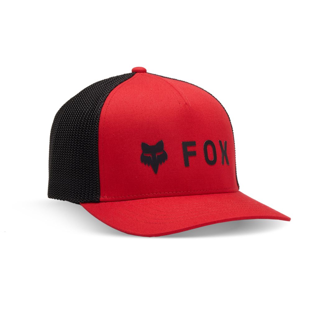 Pánská kšiltovka Fox Absolute Flexfit Hat Flame Red