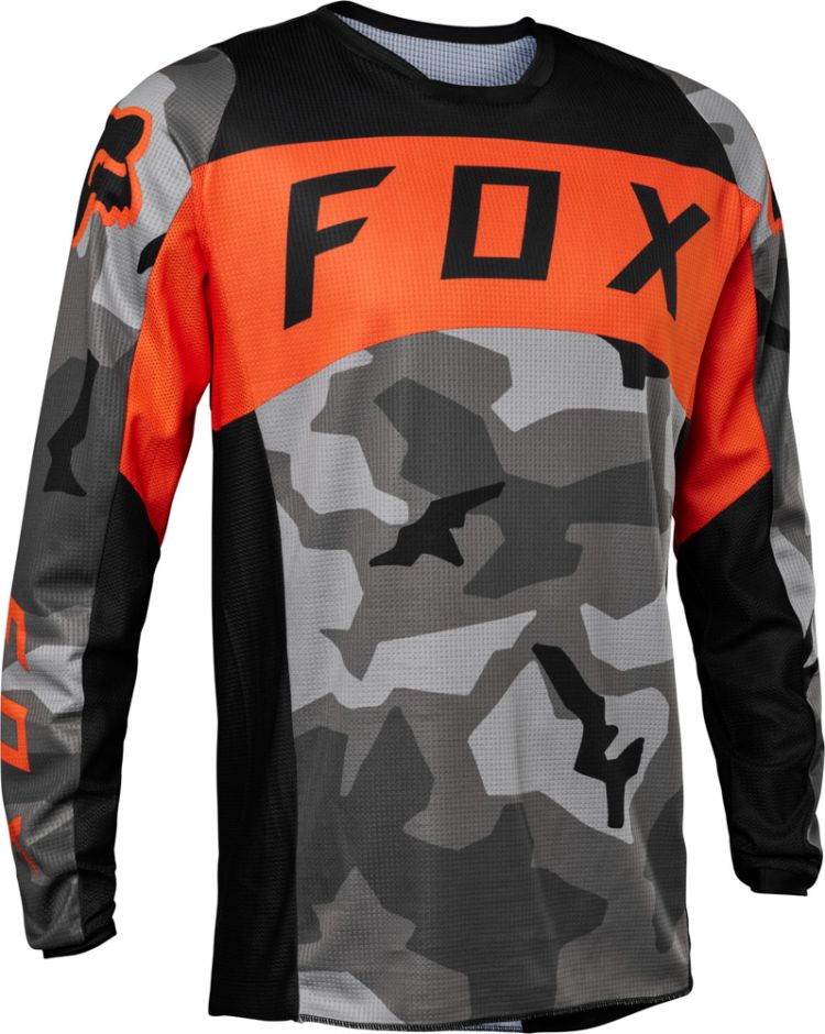 Pánský MX dres Fox 180 Bnkr Jersey grey camo