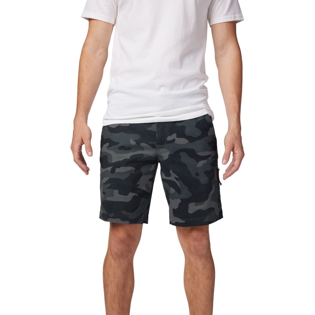 Pánské šortky Fox Essex Camo Short 3.0 Black Camo