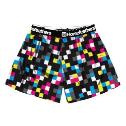 Trenýrky Horsefeathers FRAZIER BOXER SHORTS (cmyk check)