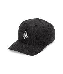 Pánská čepice Volcom Full Stone Hthr Flexfit Hat Charcoal Heather