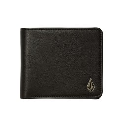 Pánská peněženka Volcom Slim Stone Pu Wlt S Black O/S