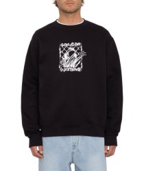 Pánská mikina Volcom Watanite Crew Black