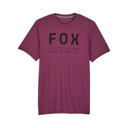 Pánské triko Fox Non Stop Ss Tech Tee Sangria