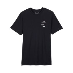 Pánské triko Fox Numerical Prem Ss Tee Black