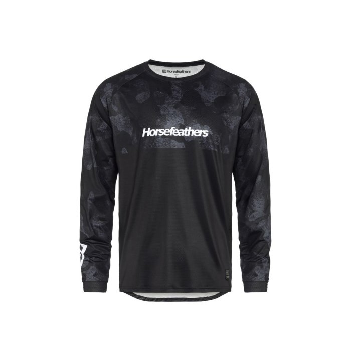 detail QUANTUM LS BIKE JERSEY (black camo)