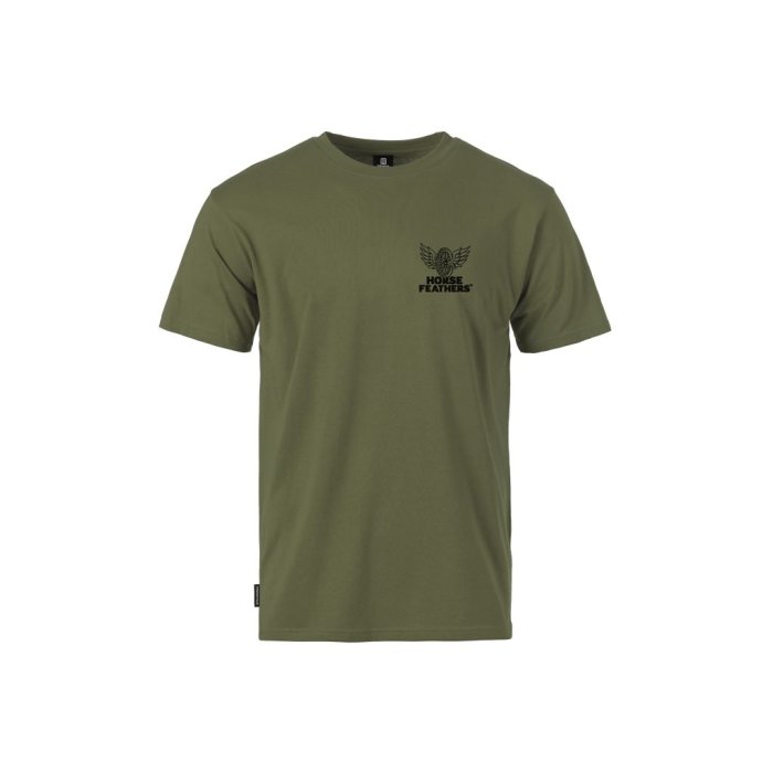 detail WHEEL TECH T-SHIRT (loden green)