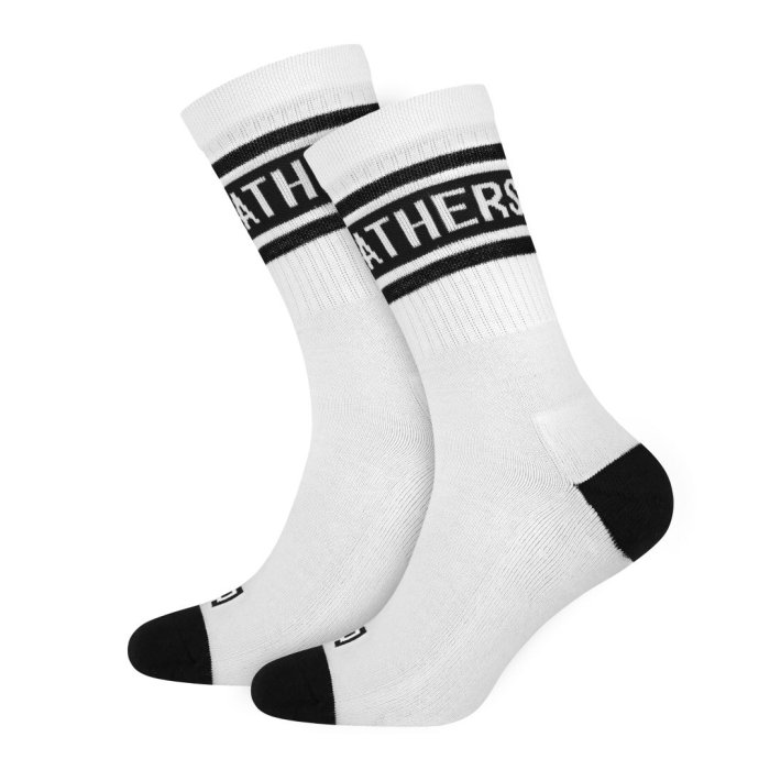 detail Ponožky Horsefeathers BAR SOCKS (black/white)