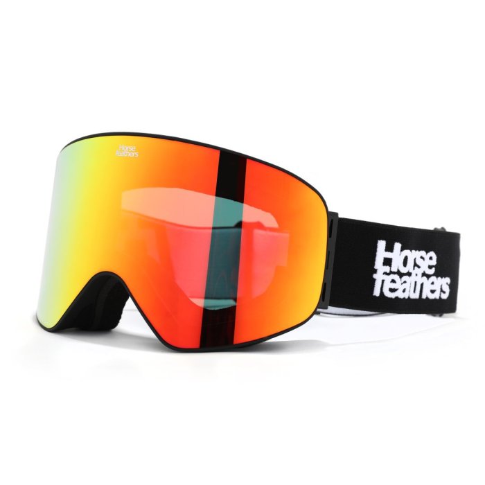 detail Brýle Horsefeathers EDMOND GOGGLES (black/mirror red)