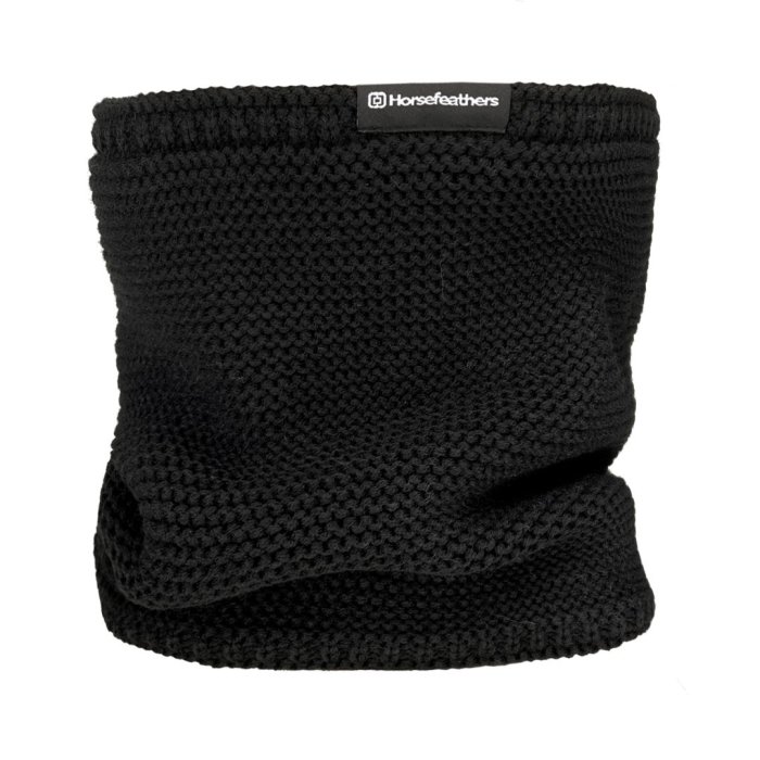 detail Nákrčník Horsefeathers LOTA KNITTED NECK WARMER (black)