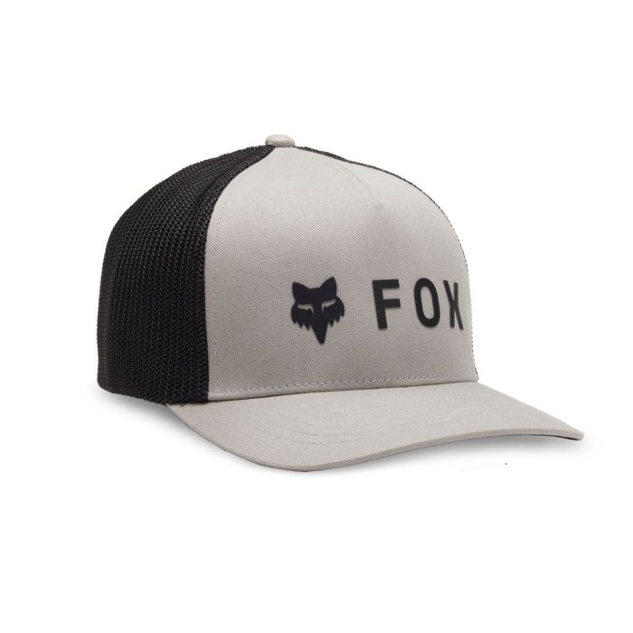 detail Pánská kšiltovka Fox Absolute Flexfit Hat Steel Grey