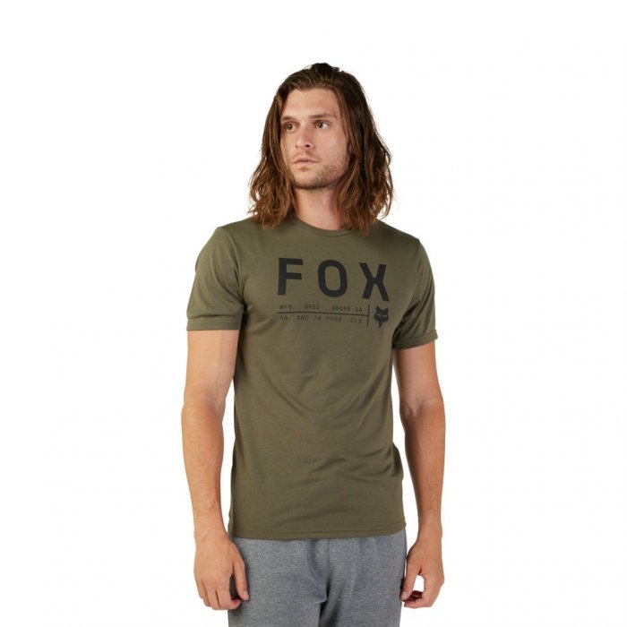 detail Pánské triko Fox Non Stop Ss Tech Tee Olive green