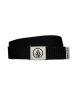 náhled Pánský pásek Volcom Circle Web Belt Black