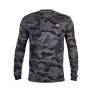 náhled Pánské triko Fox Fox Head Ls Tech Tee Camo Black Camo